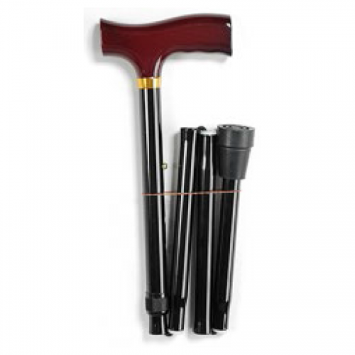 10121 BL ხელჯოხი დასაკეცი შავი